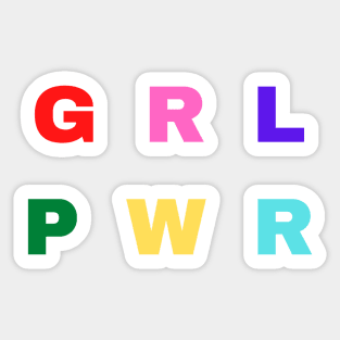 Girl Power Sticker